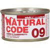 Generico NATURAL CODE 09 TONNO E GAMBERETTI - Cibo umido per gatti - Confezione da 24 x 85 g