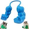 Generico Braccia muscolose creative per gatti, divertente gatto con braccia muscolose, accessori per animali domestici, decorazione per travestimenti di Halloween e Carnevale per gatti e cani (Blu)