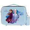 Disney Frozen Valigia rigido ABS adattabile a trolley, Bambine e ragazze, Blu, 29x21x15