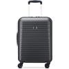 DELSEY PARIS - SEGUR 2.0 - Valigia da Cabina Rigida Sottile - 55x40x20 cm - 35 L - S - Nero