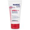 numis med Crema per le mani con il 10% di urea - crema lenitiva per mani molto secche e stressate - cura della pelle vegana senza siliconi, parabeni, oli minerali (1x 75 ml)