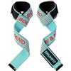 Cecotec Cinghie Sollevamento Pesi Drumfit Lifting Straps. Cotone Rinforzato, Presa in Silicone Antiscivolo, Chiusura Polso Regolabile, Supporto Sicuro per allenamenti di forza più efficaci e stabili