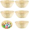 XoeLLe 5 Pezzi Decorazioni Pasquali 20x7cm Cesto Pasquale Sacchetti per Caramelle Bambini, Cesto Pasquale Caccia Uova Regalo di Pasqua, Dolcetti, Feste, Ripieno di Uova, Riempimento di Cestini