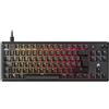 Corsair Tastiera Gaming Meccanica K70 Core TKL RGB Tenkeyless Switch MLX Red V2 Nero Layout Italiano