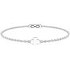 KIDULT INFINITY - Bracciale Donna - Bracciale con quadrifoglio - 732316-16