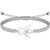 TIHNY Braccialetto Angelo Custode Nero, Cordino Regolabile Gioiello Commemorativo per Perdita di Papà Mamma Amici, Bracciale Angelo da Donna e Uomo