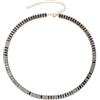 Clearine Collana da tennis classica in oro con zirconi cubici da donna, Zirconia cubica, Zirconia cubica