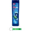 Beni Culinari 12 X Clear Extra Freschezza 24H Men Shampoo per tutti i tipi di capelli e cuoio capelluto - Shampoo extra fresco 225 ml + portachiavi Beni Culinari