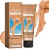 Muiefe Trucco Per Gambe Impermeabile, Crema Colorata Gambe, Fondotinta Corpo Lunga Durata, Lozione Trucco Gambe, Copertura per Tatuaggi, Trucco per Coprire le Cicatrici (Medium Golw)