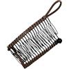SOYDAN Fermaglio per capelli banana, Grande clip banana elasticizzata, Fermaglio banana vintage, Clip banana per coda di cavallo, Pettini in metallo, Clip per capelli antiscivolo, Fermaglio per