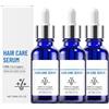 Sgjwyc Ghk-Cu Siero peptide di rame per capelli, Ghk-Cu peptide di rame per capelli secchi e danneggiati, rinforza e ispessisce i capelli, aiuta l'umidità in caso di pelle secca, non grassa. (3pcs)
