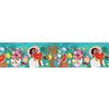 PERLARARA - Tappeto Cucina 250 cm, Passatoia Antiscivolo Lavabile 52x250 cm Tappeto a Metraggio in PVC, Fantasia Enjoy 443
