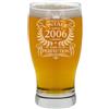 Always Looking Good Bicchiere da birra con incisione Aged to Perfection, regalo per 20° compleanno da uomo, vintage, per 20 anni, da sidro, birra e tulipani