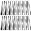 MKNZOME Stampi per Cannoli, MKNZOME 30 Pack Cannoli in Acciaio Inossidabile Forma Tubi Rotolo di Crema Stampo per Cornetto Cono Stampo a Forma Tubolare per Cannoli Tubi Cornetto Forme per Cottura Stampo