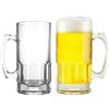 Windfromort 2 Pezzi Boccale da Birra 1 L - Boccale Birra - Bicchiere da Birra, Bicchiere per Succo e Weizen - Vetro - Versatile e Resistente - Per Hotel, Ristorante e Bar (1 L) (Trasparente)
