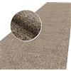 ANRO Zerbino Passatoia per Pavimento Antisporco Tappetino per Pavimento Antisporco in Metro Dover Beige 450x100cm