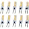 Ruiandsion Lampadina LED G9 5W AC/DC 85V-265V Non Dimmerabile Luce Calda Base Bi-Pin Equivalente Alogena 50W per Illuminazione Interna di Casa con Lampadario (Pacco da 10)