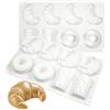 BADEZ Stampo Silicone 2 Pezzi Stampi Per Torte, Stampi In Silicone Per La Cottura Di Dolci, Gesso, Stampi Per Sapone Fatti A Mano