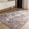 benuta Basic Tappeto Salotto George - Multicolore/Rosso 200x300 cm - Lavabile - Fibra sintetica - Rettangolare & Stile: Vintage - Per camere da letto, sale da pranzo, soggiorni - facile da pulire