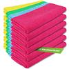 BIOHY Panni in microfibra BiOHY (set di 24) | Sistema a quattro colori per una pulizia perfetta | Ideale per la pulizia di cucina, mobili e sanitari | Particolarmente potente contro tutti i tipi di sporco