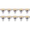 GVOREE Lampadine a LED MR16 GU5.3 Faretti Luce 5W Bianco Caldo Equivalente a 50W Alogena GU 5.3 2800K 450LM Non-Dimmerabile AC/DC12 Confezione da 10