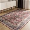 benuta Basic Tappeto Salotto George - Multicolore 140x200 cm - Lavabile - Fibra sintetica - Rettangolare & Stile: Vintage - Per camere da letto, sale da pranzo, soggiorni - facile da pulire