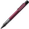 Lamy AL-star black purple - Penna a sfera con impugnatura trasparente ed ergonomica e larghezza di tratto M - corpo in alluminio leggero - ricambio di grande capacità M 16 in nero incluso