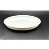 Kimmel 21-000-2201-1 Piatto per Bambini, infrangibile, impilabile, Riutilizzabile, Plastica, Bianco