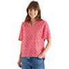 Cecil Blusa con Stampa Conchiglia Glazed Apple Red S