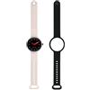HIP HOP Orologio DONNA HERO.NEXT quadrante MONO-COLORE NERO movimento SMARTWATCH SMARTMODULE e CINTURINO SILICONE BEIGE, NERO HWU1193