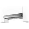 Elica Cappa Cucina Filtrante Sottopensile Incasso Larghezza 90 cm colore Inox - PRF0154627 GR-FR.IX/F/90 Estraibile STD