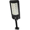 K2 STORE - Lampione Solare 2000W 336 LED da Esterno con Sensore Movimento e Crepuscolare, IP65 Impermeabile, Pannello Monocristallino, Batteria Litio 12h, Luce Solare per Giardino, Cortile, Strada