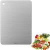 TESSTSY Tagliere in Titanio per Cucina 30x19.5 cm, per Carne, Frutta, Verdure