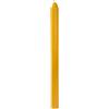 BeesWax World - Candele artigianali in 100% cera d'api naturale, senza fumo, bruciano pulito con stoppino in cotone, 4 misure, idea regalo e decorazione