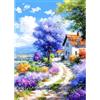 CEOVR Diamond Painting Kit Paesaggio DIY Pittura Diamante Kits 30x40cm Mosaico Diamanti Painting per Decorazioni Casa Splendida Campagna