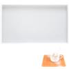 EXIN DEHCEN Rettangolo Grandi Stampi in Silicone per Resina 25x15 cm