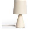 LEDKIA LIGHTING LEDKIA Lampada da Tavolo Ceramica Vega S Bianco Rotto