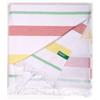 United Colors of Benetton. Hamman 80x165cm 350gsm 100% Cotone Rosa/Giallo Casa Benetton, Verde/Grigio, Individual