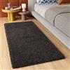 TAPISO Essence Tappeto Passatoia Peloso Tappeto Salotto Moderno Antracite Soggiorno Ingresso Corridoio Sala Shaggy Pelo Lungo 70 x 400 cm
