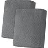 Ystyle Copriseduta Divano Elasticizzato, Copri Cuscini Divano, Coprisedile Per Divano, Universale Copricuscini Per Divani, Copricuscino Copri Seduta Divano(1 Posto*2, Grigio Chiaro)