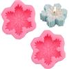 TESSTSY 2 Pezzi Stampo per Candele Fiocchi di Neve, 3D a Forma di Fiocco di Neve | Stampo in Silicone per Candele a Fiocco di Neve, Stampi per Candele, Stampi in Fiocco di Neve, per Natale