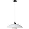 KXKLGWHN Lampadario in vetro metallico in stile nordico, paralume per lampada a sospensione in vetro con ombrello creativo, lampada a sospensione a vite singola E27, apparecchi di illuminazione a soff