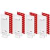 KLEMMFLEX 4 supporti adesivi lunghi Klemmfix per tenda doppia, senza fori, cuscinetti adesivi tesa