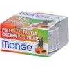Monge Fruits Pollo Con Frutta Gatti Adulti 4x80 g Mangime