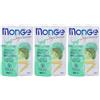 Monge Supreme Bustine Gatto Adulto Tonno Con Broccoli e Baby Corn 3x80 g Mangime