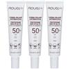 Rougj Crema Solare Viso 50+ Antimacchia 3x40 ml solare