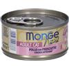 Monge Delicate Pezzetti Di Pollo Con Prosciutto Gatti Adulti 4x80 g Mangime