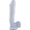 Pipedream Basix Rubber Works 12 Coppa Aspirazione Unisex Trasparente Dong