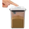 Ockyunoo 2.3L Contenitore Latte in Polvere, Contenitore in Polvere Sigillato con Coperchio, Dispenser per Latte In Polvere, Anti-UV, Guarnizione a Prova Umidità, per Cereali, Latte in Polvere