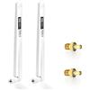 ARCELI 5G LTE Antenna Signal Gain 18DBI Amplificatore di segnale SMA / TS9 maschio Omnidirezionale Antenna WLAN, 600-6000 MHz per router IoT-Gateway Smart Home, bianco